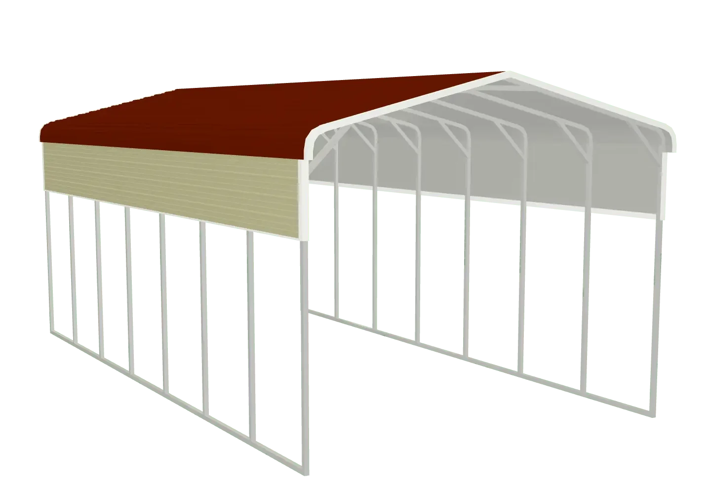 Reg-RV-Cover Metal Carport Depot