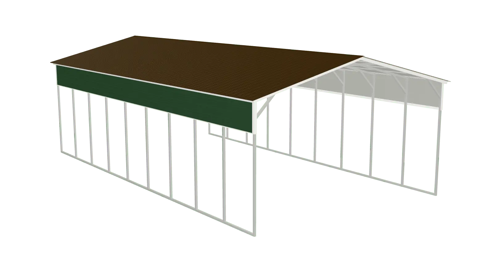 Vertical-RV-Cover Metal Carport Depot