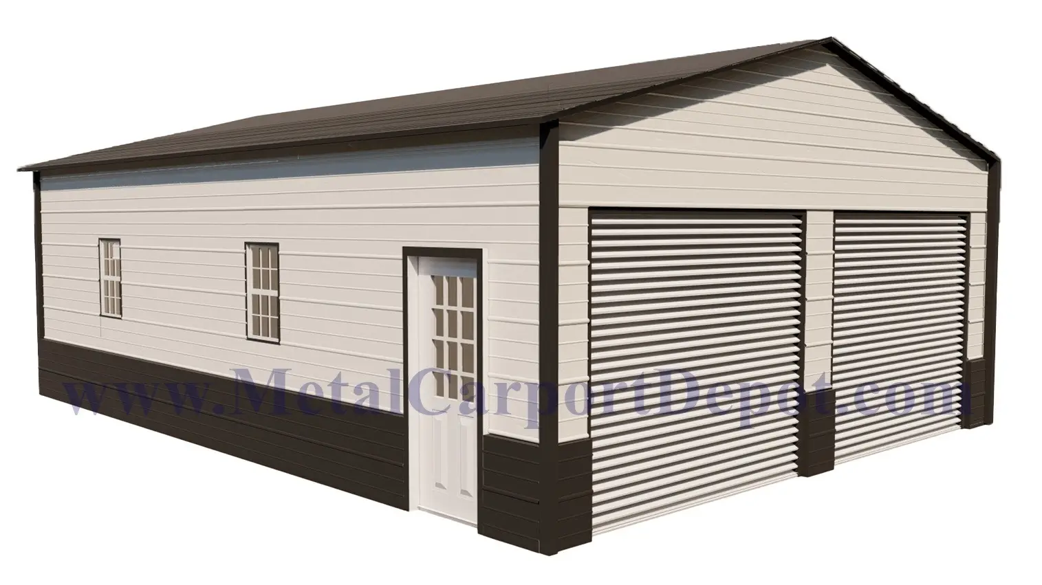 Vertical Roof Syle Garage Metal Carport Depot