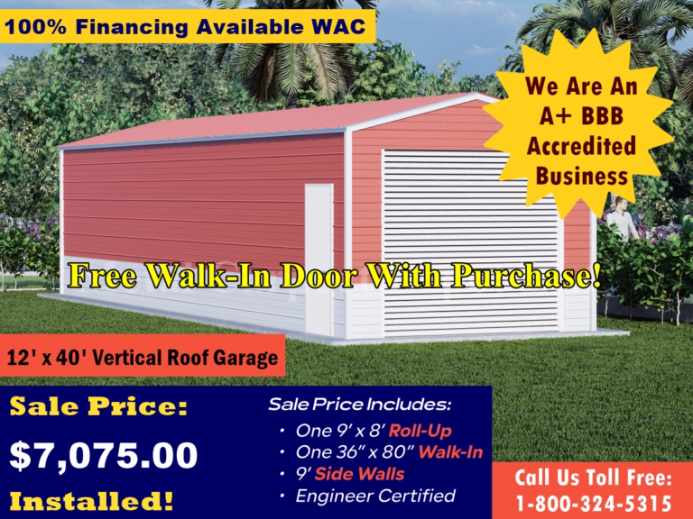 12x40x9-Vertical-Roof-Garage-Image