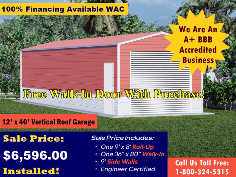12x40x9-Vertical-Roof-Garage-Image