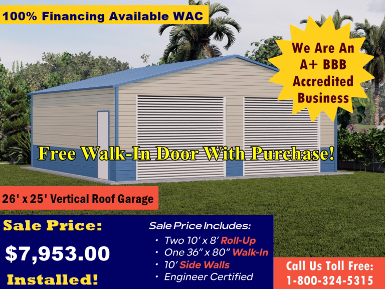 26x25x9-Vertical-Roof-Garage-Image
