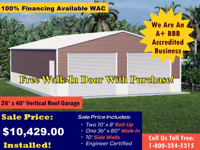 26x40x9-Vertical-Roof-Garage-Image