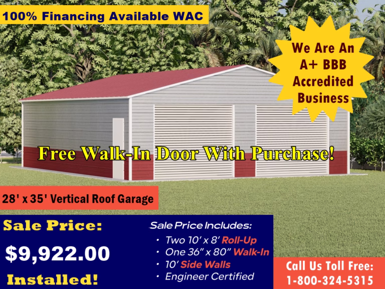 28x35x9-Vertical-Roof-Garage-Image